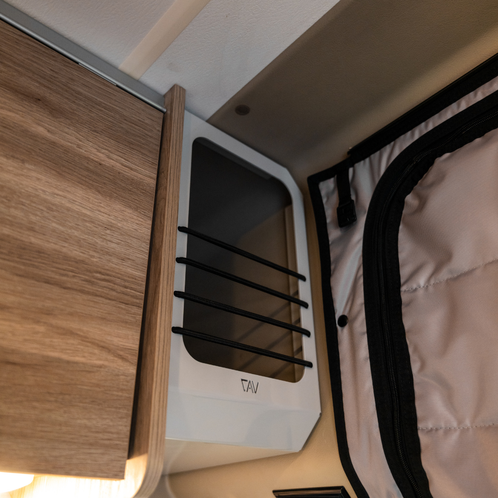 Canyon Adventure Vans Ekko Cab Cubby