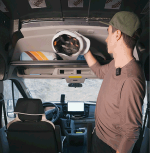 VanEssential Ford Transit Headliner Shelf