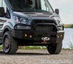 Aluminess 2020+ Ford Transit Front Winch Bumper With Bull Bar