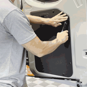 VanEssential Mercedes Sprinter Lower Rear Door Storage Panels (Pair)