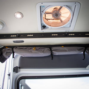 Canyon Adventure Vans L-Track PRO for Overhead Sliding Door for Storyteller Overland Mode