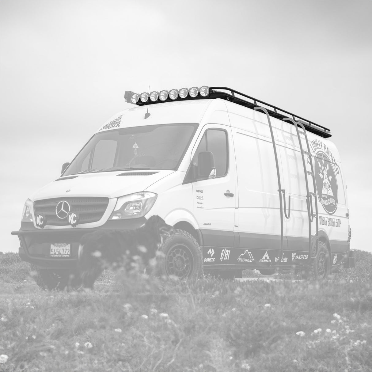 Aluminess 2007+ Mercedes Sprinter 170"/170" EXT Weekender Roof Rack (High Roof)