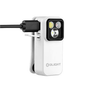 TERRA X Olight Oclip Pro Van Light with Navilight Mount – Red & White Cockpit Light for Campers & RVs