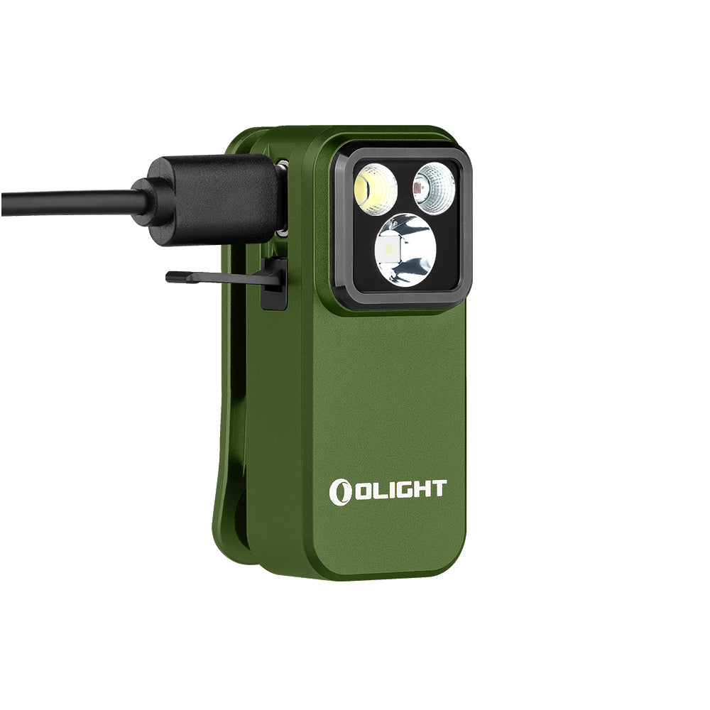 TERRA X Olight Oclip Pro Van Light with Navilight Mount – Red