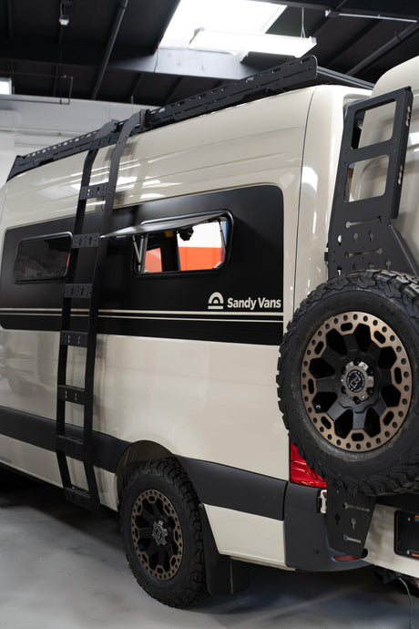 Sandy Vans Mercedes Sprinter Side Ladder