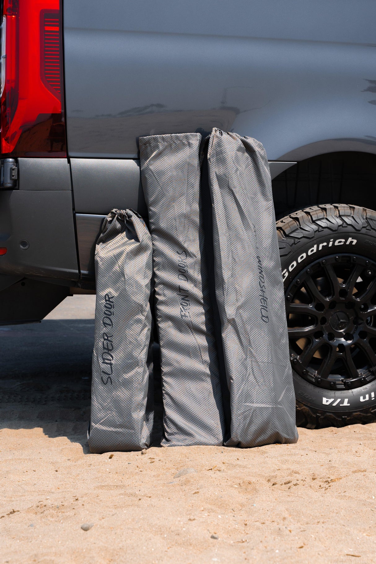 Sandy Vans Mercedes Sprinter Front Cab Window Covers Bundle