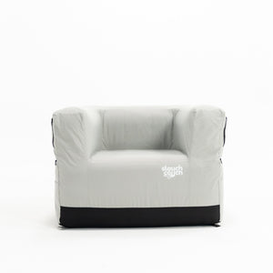 Slouch Couch Solo Inflatable Couch - Harbor Gray