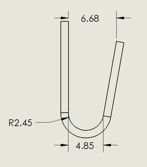 Aluminess Surf Hooks