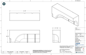 Northwest Conversions 33 Gallon 1997+ Sprinter Wheel Well Water Tank - Right (SP-R-33)