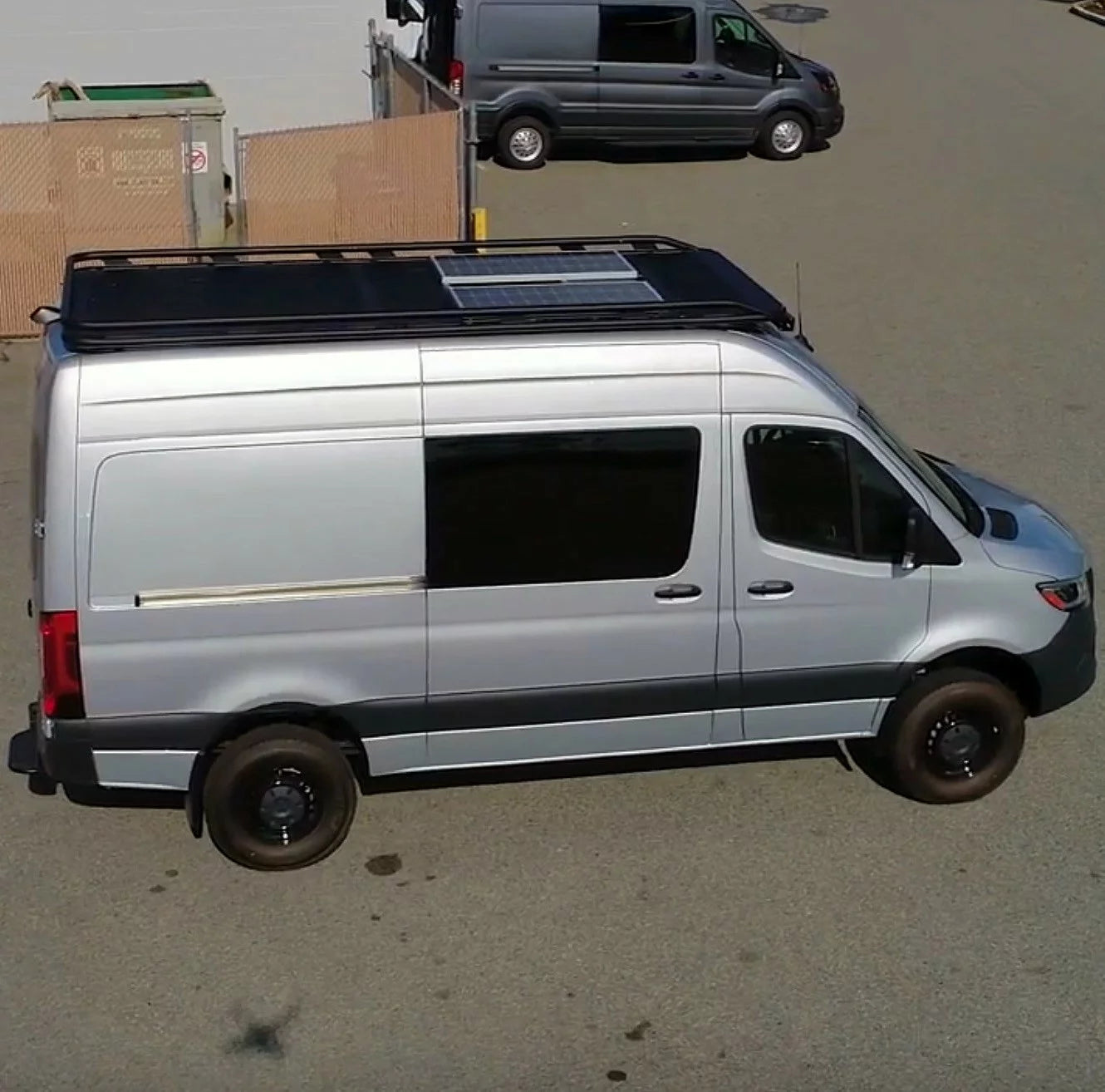 van life roof rack