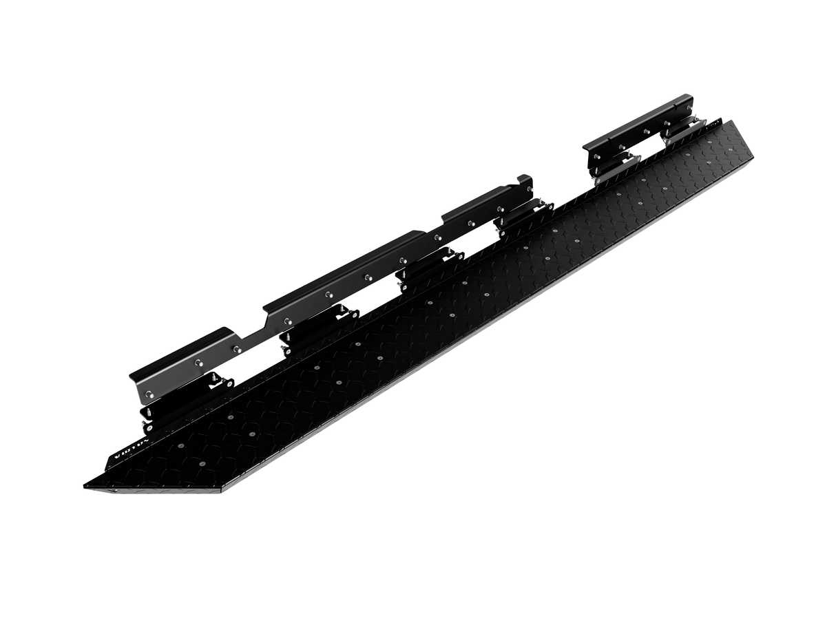 Virtus Vans Black Diamond Plate Side Step - 2019+ Mercedes Sprinter