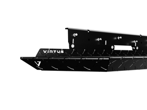 Virtus Vans Black Diamond Plate Side Step - 2019+ Mercedes Sprinter