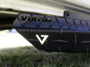 Virtus Vans Black Diamond Plate Side Step - 2019+ Mercedes Sprinter