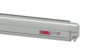 Fiamma F45S 350 RV Awning (Titanium Case, 11.5')_ Aluminium Titanium Case - Campervan HQ