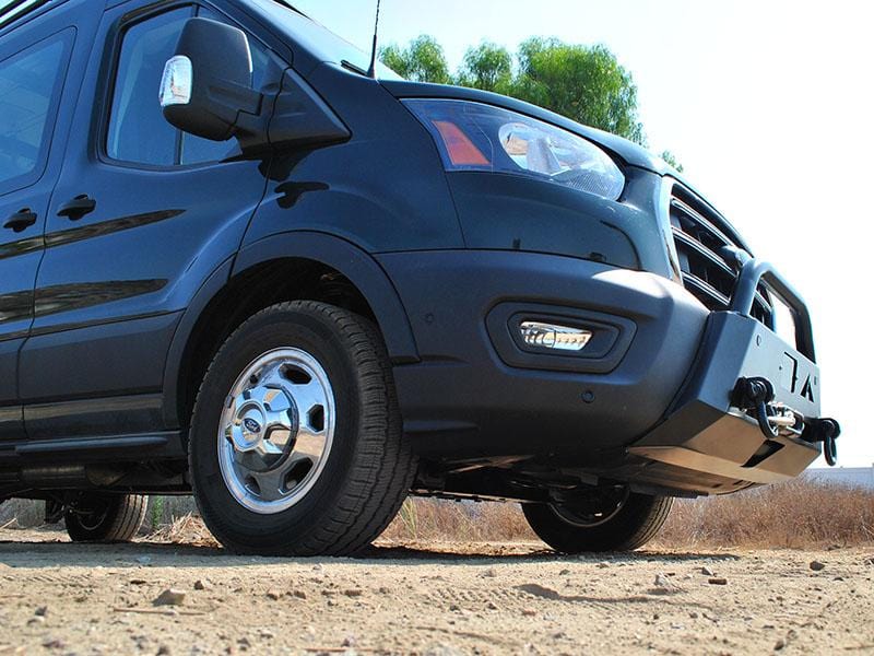Aluminess 2020+ Ford Transit Baja Bar Bumper Below - Campervan HQ