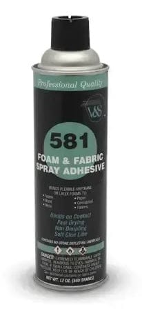 581 V&S Foam & Fabric Spray Adhesive - Adhesive Solutions