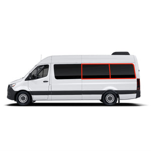 Van Essential Mercedes Sprinter Side Window Covers (170''EXT Positions) - Campervan HQ