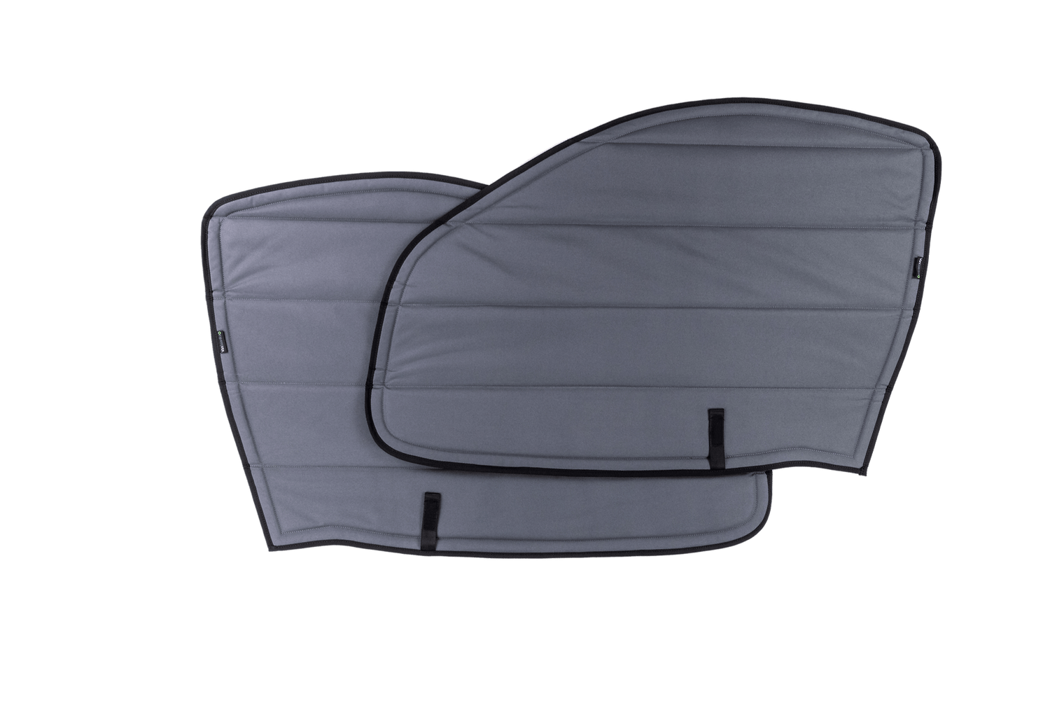 Van Essential Ram ProMaster Front Door Window Covers (Pair)_Charcoal Gray Color - Campervan HQ
