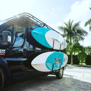 Aluminess Ram promaster  with Surf Poles and Surf Hooks - Campervan HQ