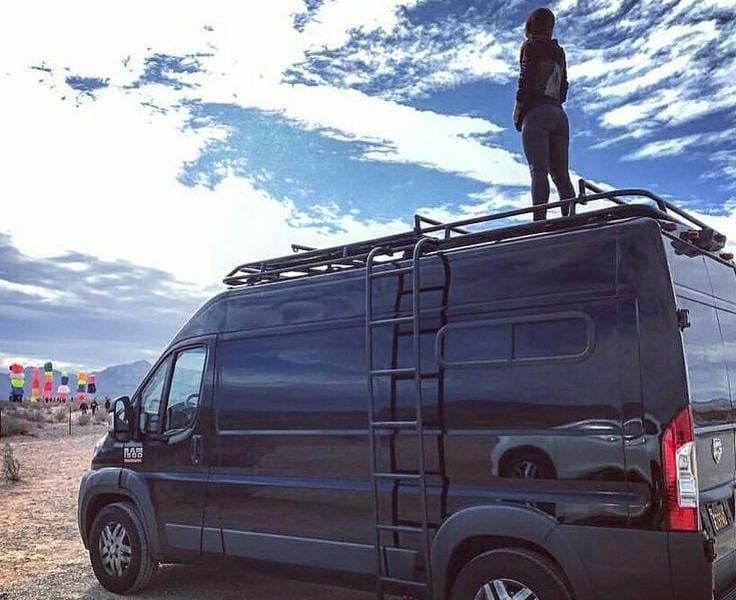 Dodge ram sale van roof rack