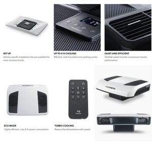 Dometic RTX2000 12-Volt RV Air Conditioner (Views) - Campervan HQ