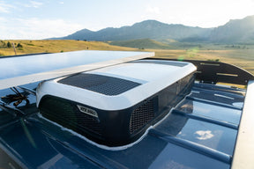 Dometic RTX2000 12V RV Air Conditioner on Mercedes Sprinter 144 Camper Van - Campervan HQ