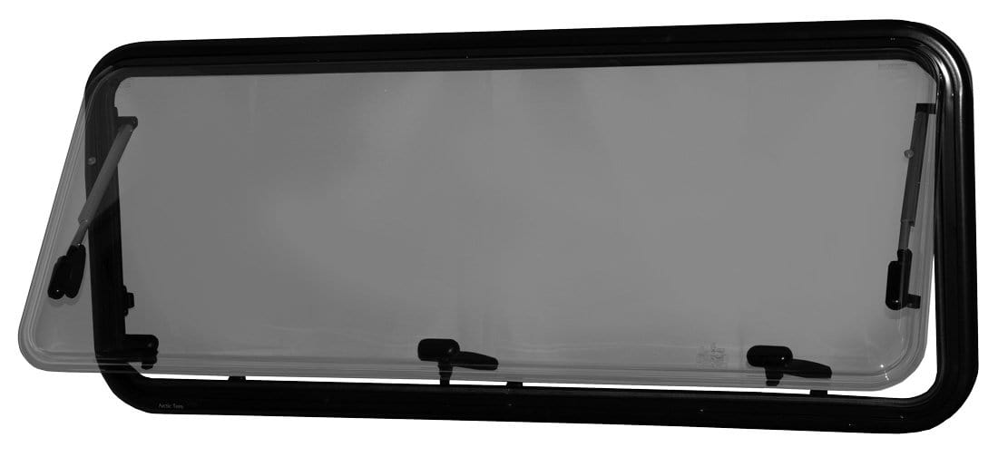 Arctic Tern Double-Pane RV Window (Partially Open, 450 x 1100mm) - Campervan HQ