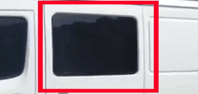 Mercedes Sprinter ( 2003-2006 ) Driver Side Forward Fixed Window - Campervan HQ