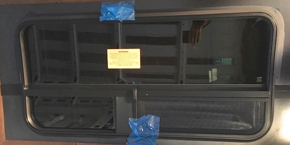 CRL Ram ProMaster Passenger Side Sliding Door T-Vent Window