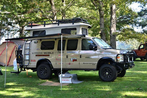 Aluminess Ford E350 Van Roof Rack (1992-2014) Roof Rack on Penthouse Top - Campervan HQ