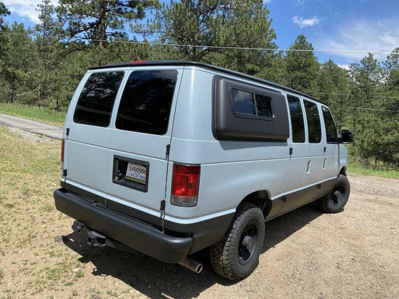 Flarespace Ford E-Series Van Campervan Body Flares (Passenger Side Rear View) - Campervan HQ