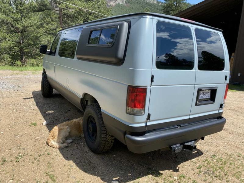 Flarespace Ford E-Series Campervan Body Flares (Driver Side Rear View) - Campervan HQ