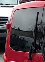 Mercedes Metris 2015+ Driver Side Cargo Door Window_Close Up - Campervan HQ