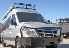 Mercedes Sprinter(2007-2013) Front Winch Bumper With Brush Guards(Front Right)-Campervan HQ