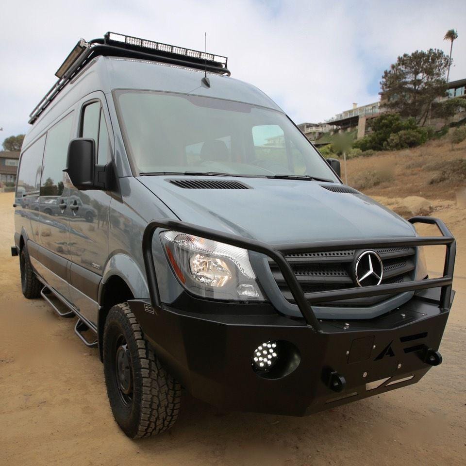 Aluminess Mercedes Sprinter (2014+) Front Winch Bumper – Campervan HQ