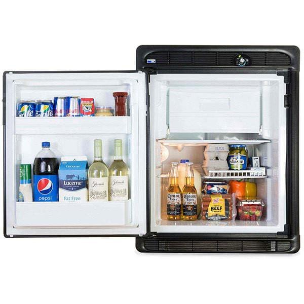 Norcold 3.6 Cubic Foot AC DC RV Refrigerator DE 0041 Door Panel Bla Campervan HQ