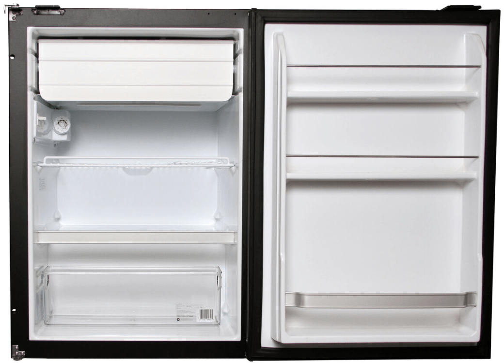 Nova Kool R3800 RV Refrigerator (Front View, Empty) - Campervan HQ