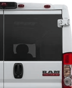 Ram ProMaster 2014+ Passenger Side Rear Cargo Door Window - Campervan HQ
