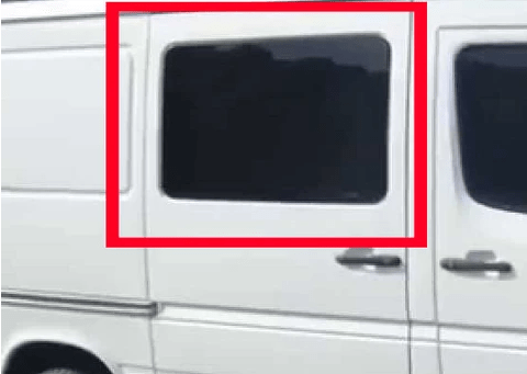 Ama Window Sprinter AM Auto Mercedes Sprinter (2002-2006) Passenger Sliding Door Window (M ...