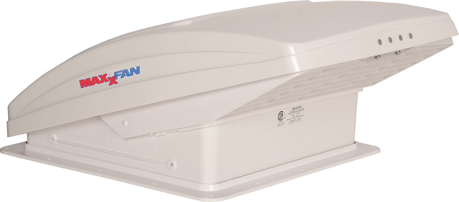 MaxxAir MaxxFan Deluxe RV Roof Vent Model 5100K (White) – Campervan HQ MaxxAir MaxxFan Deluxe RV Roof Vent Model 5100K (White) – Campervan HQ