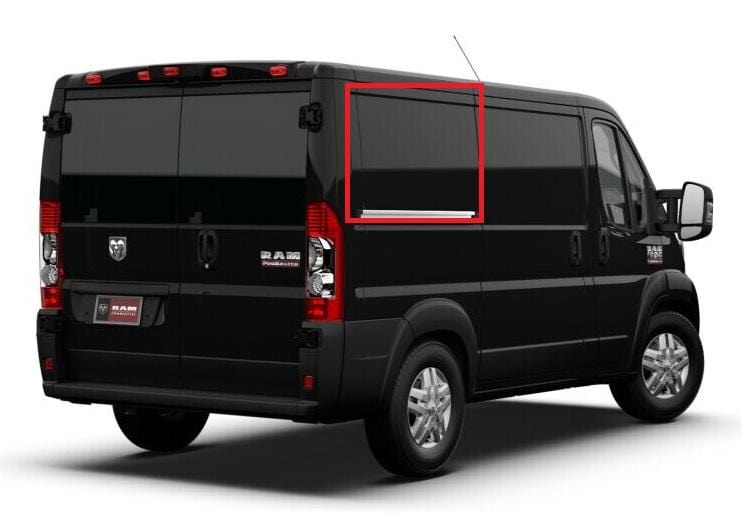 AM Auto Ram ProMaster 118''WB Rear Fixed Window (PB07-L2S P) – Campervan HQ