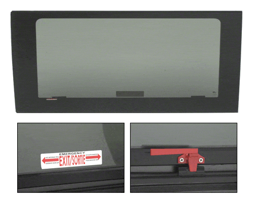 Ram ProMaster Driver's Side Front Egress Window (FW382LE) - Campervan HQ