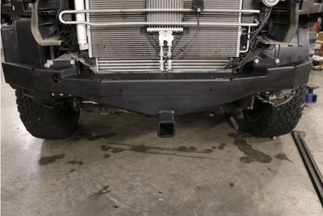 Mercedes Sprinter (2019+) Front Receiver Hitch ( Final Matte Black Finish) - Campervan HQ