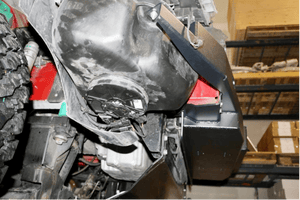 Sprinter 2015-2018 Compact Front Winch Bumper (Includes Recovery Points) View From Below - Campervan HQ