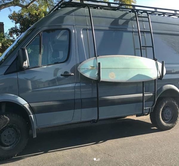 Aluminess Surf Hooks (on Sprinter 144" Van) - Campervan HQ
