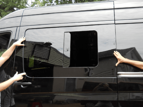 Ama Window Sprinter AM Auto Mercedes Sprinter Driver Side Forward Half-Slider Window (MS06 ...