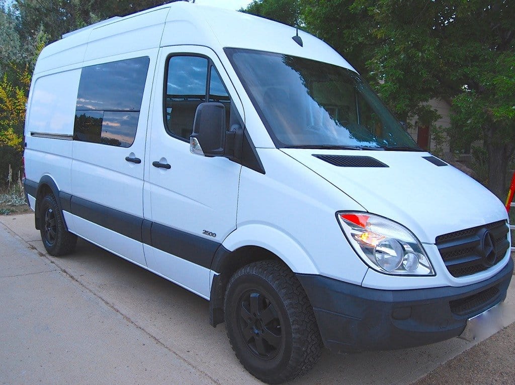 Sprinter Camper Van with FW625R T-Vent Window - Campervan HQ