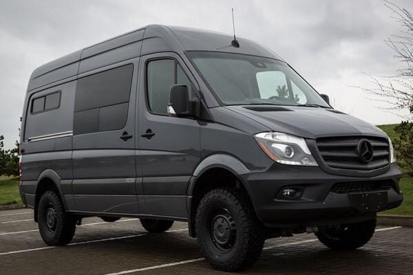 Sprinter Van With Universal Van Sliding Window (Passenger Side, VW1033R) - Campervan HQ