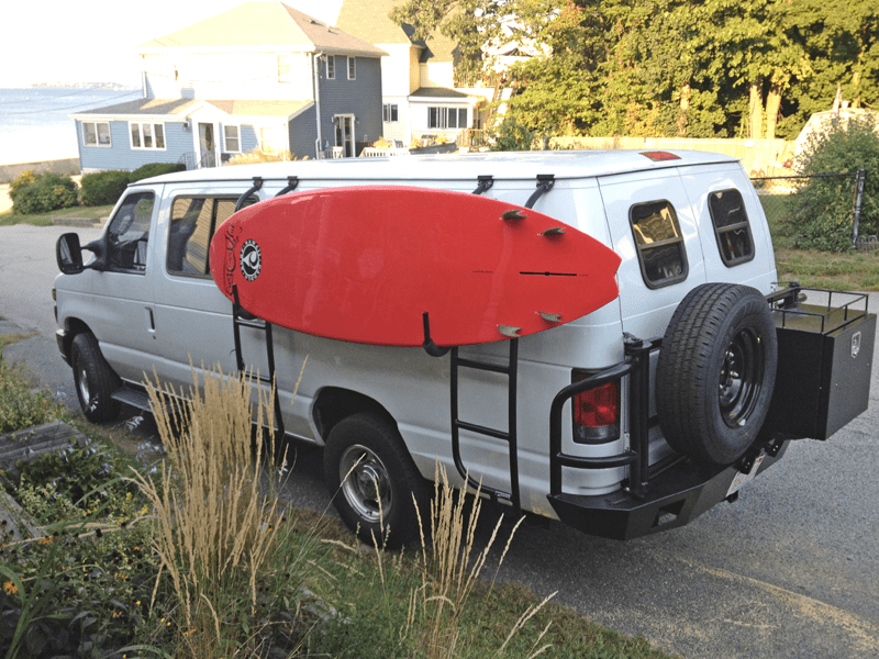 Side mount surfboard deals rack
