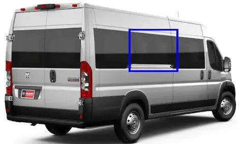VWD Ram ProMaster Van Fixed Window 2014+ Passenger Side Middle (159